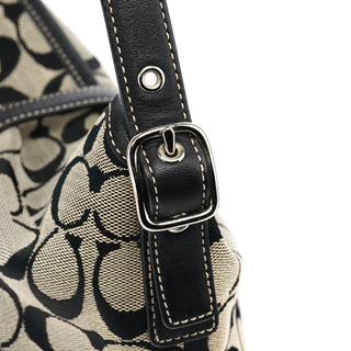 Coach 6845 Grey Black Soho Shoulder Bag