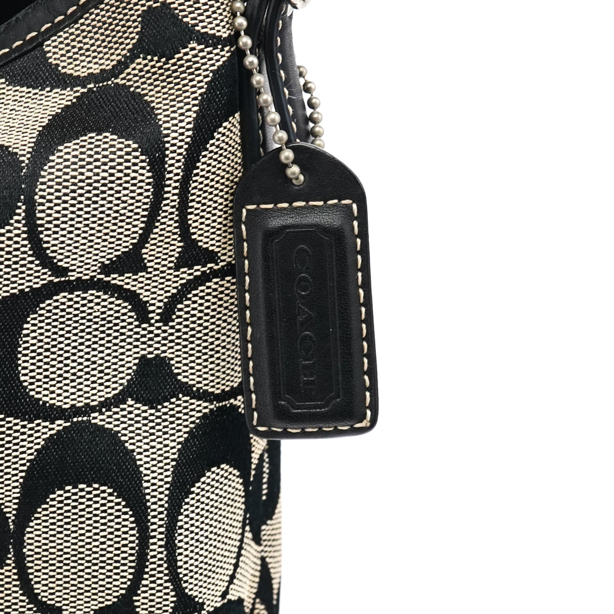 Coach 6845 Grey Black Soho Shoulder Bag