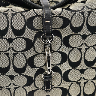 Coach 6845 Grey Black Soho Shoulder Bag