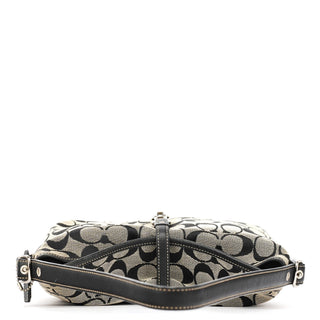 Coach 6845 Grey Black Soho Shoulder Bag