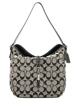 Coach 6845 Grey Black Soho Shoulder Bag