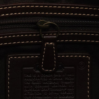 Coach 7057 Beige Brown Signature Soho Shoulder Bag