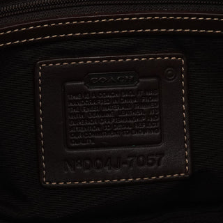 Coach 7057 Beige Brown Signature Soho Shoulder Bag