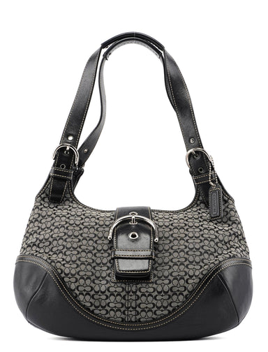 Coach 7074 Grey Signature C Soho Shoulder Bag