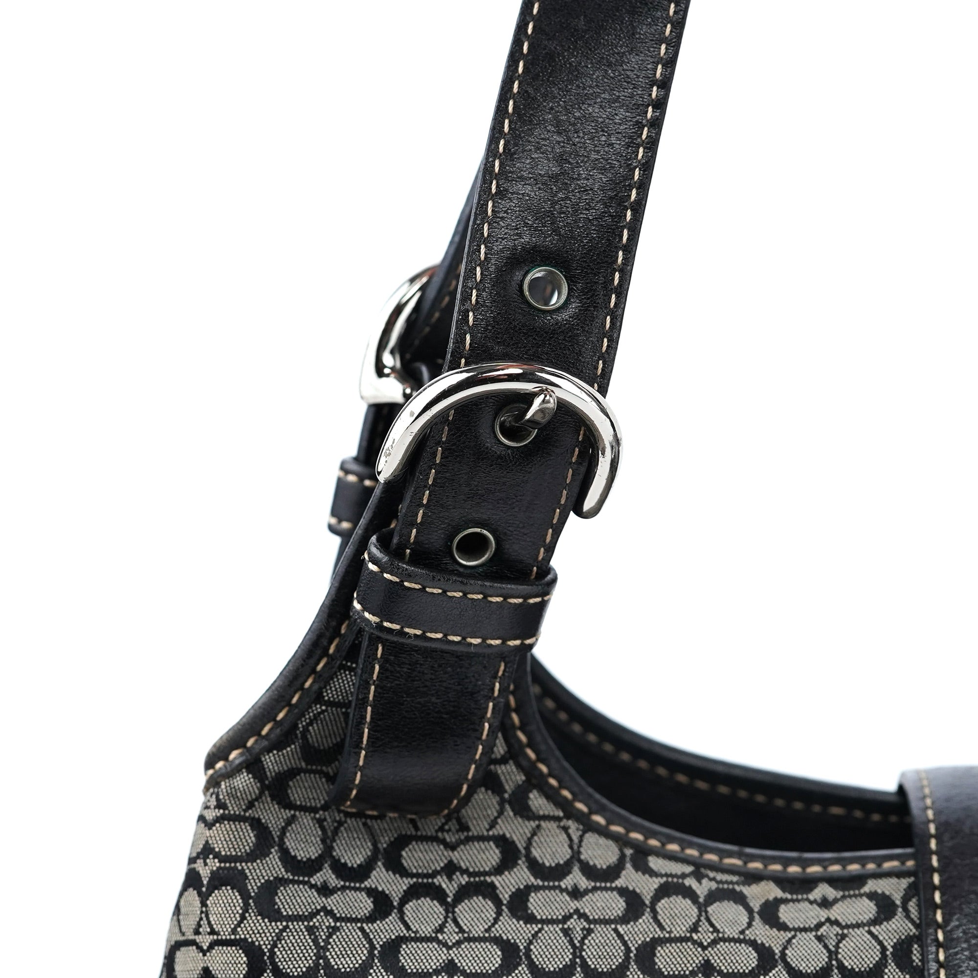 Coach 7074 Grey Signature C Soho Shoulder Bag