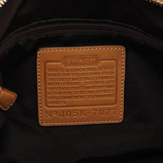 Coach 7077 Beige Signature Soho Shoulder Bag