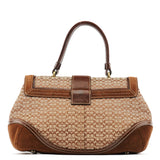 Coach 7078 Beige Brown Suede Soho Top Handle Bag