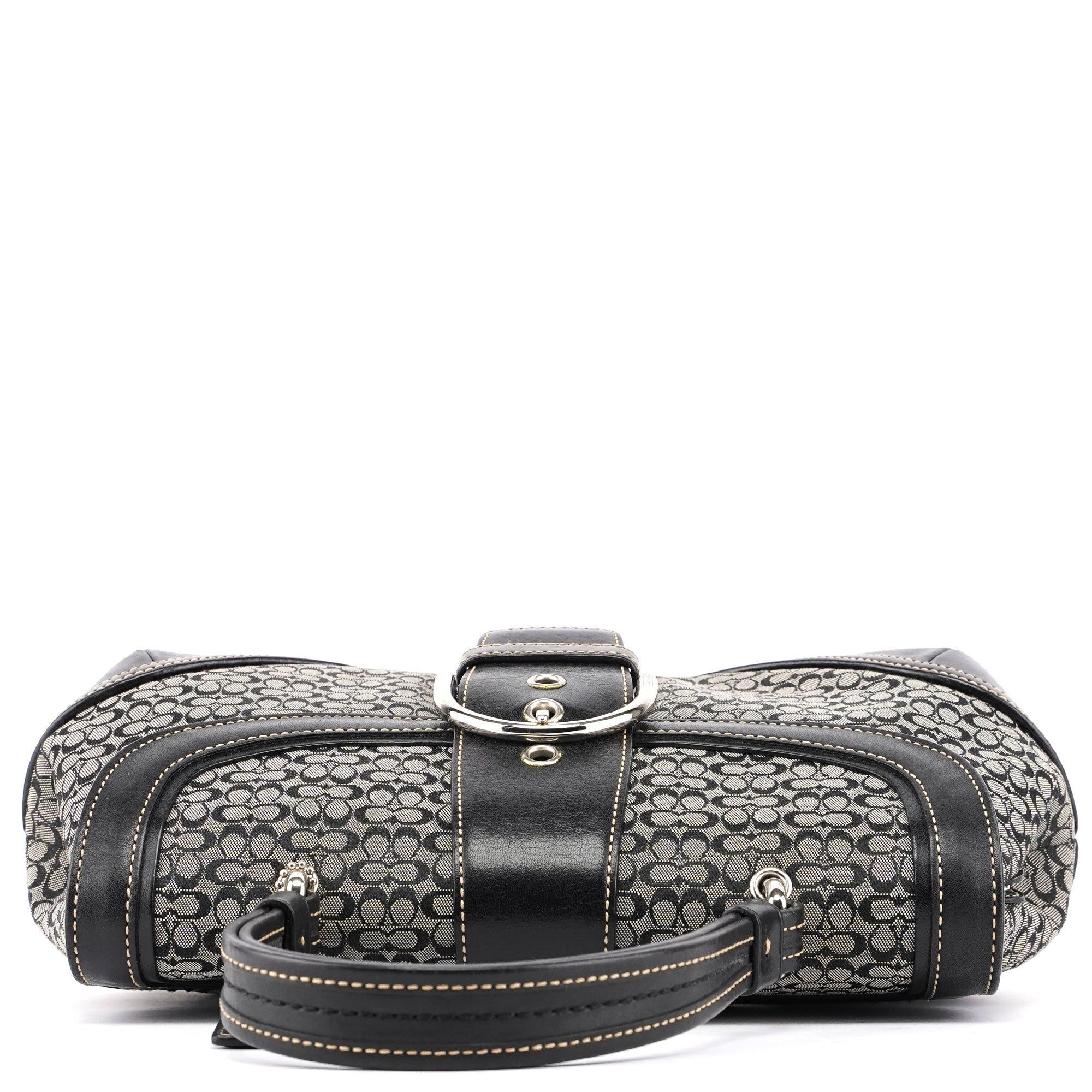 Coach 7078 Grey Signature C Soho Top Handle Bag
