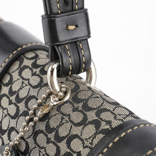 Coach 7078 Grey Signature C Soho Top Handle Bag