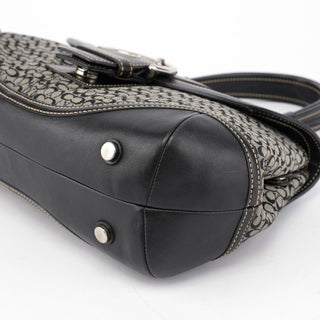 Coach 7078 Grey Signature C Soho Top Handle Bag