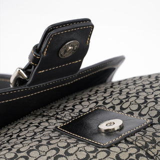 Coach 7078 Grey Signature C Soho Top Handle Bag