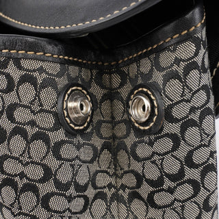 Coach 7078 Grey Signature C Soho Top Handle Bag