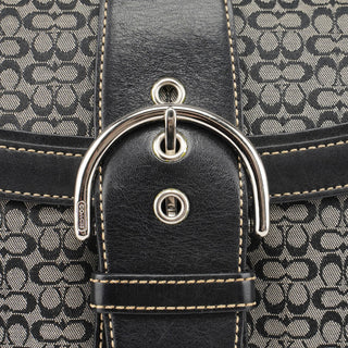 Coach 7078 Grey Signature C Soho Top Handle Bag