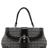 Coach 7078 Grey Signature C Soho Top Handle Bag