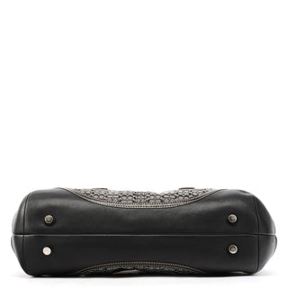 Coach 7080 Grey Black Signature Soho Tote Bag