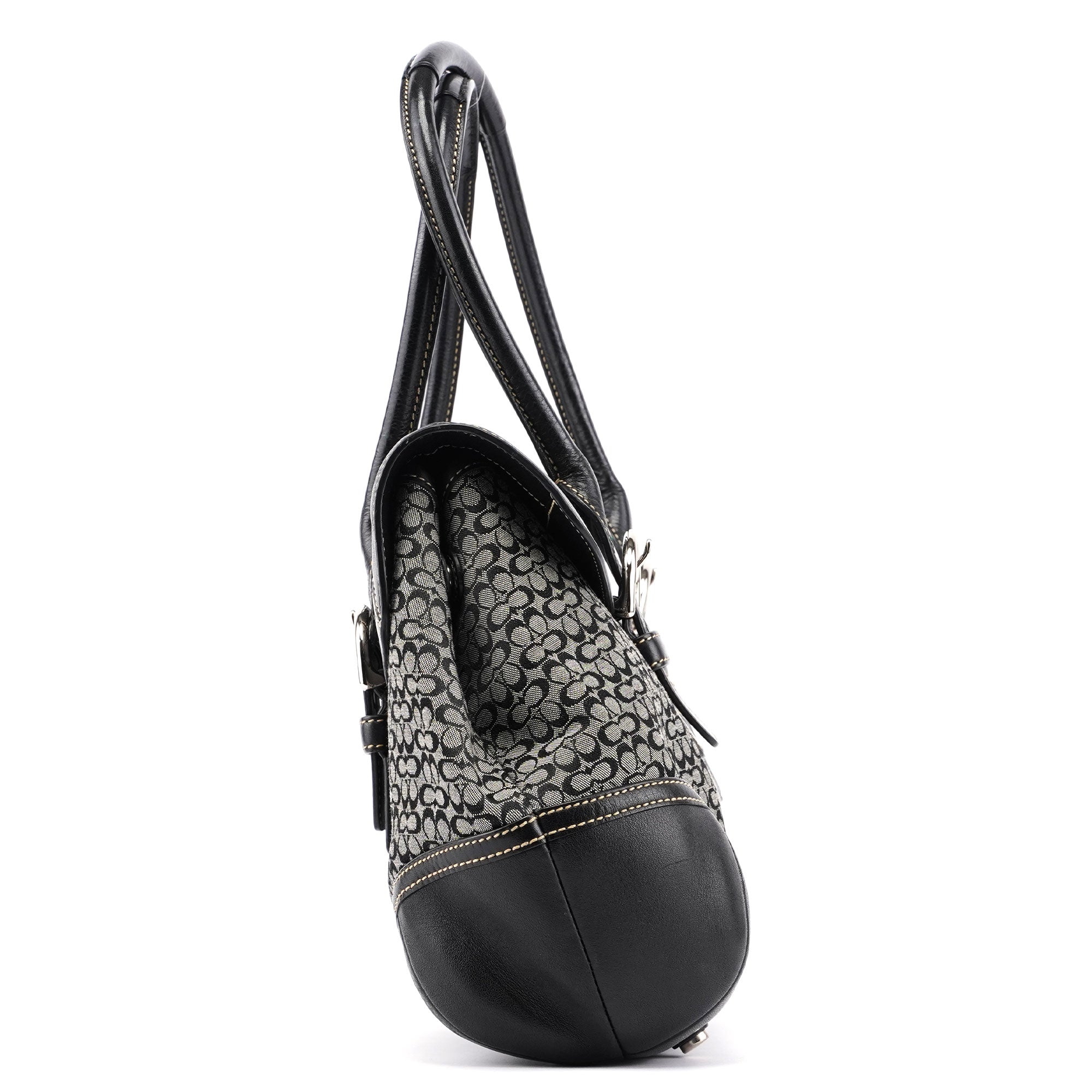 Coach 7080 Grey Signature C Soho Tote Bag