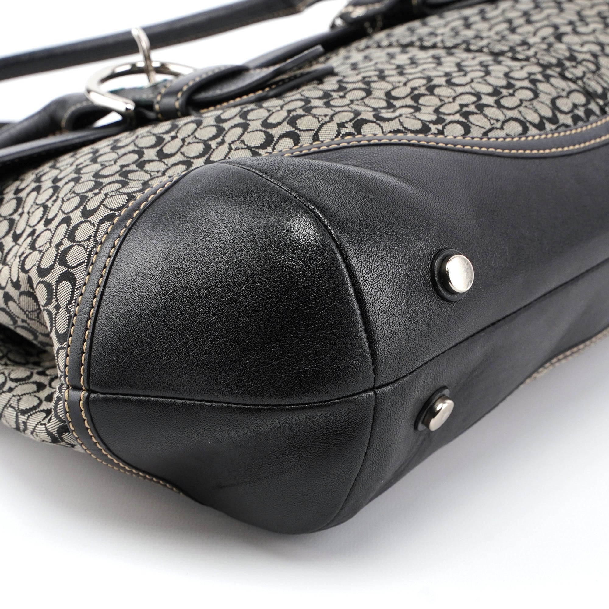 Coach 7080 Grey Signature C Soho Tote Bag