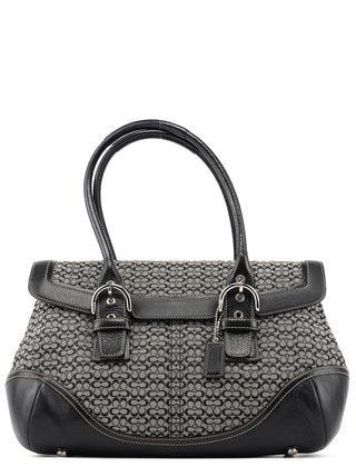 Coach 7080 Grey Signature C Soho Tote Bag