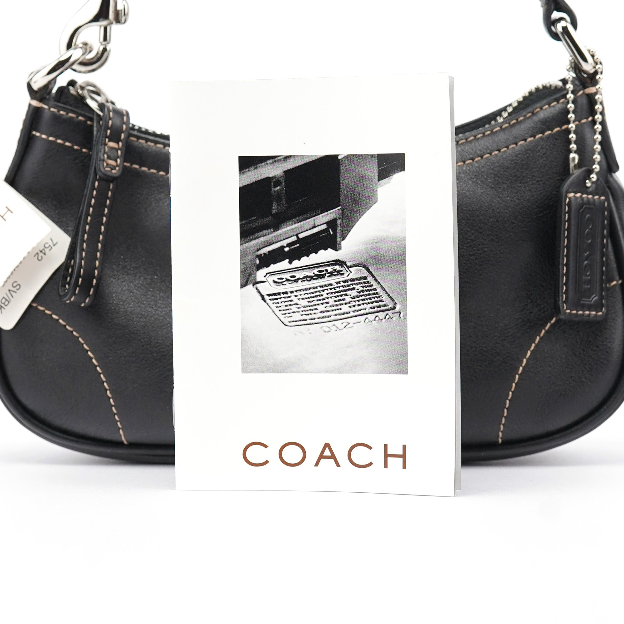Coach 7542 Black Leather Soho Shoulder Bag