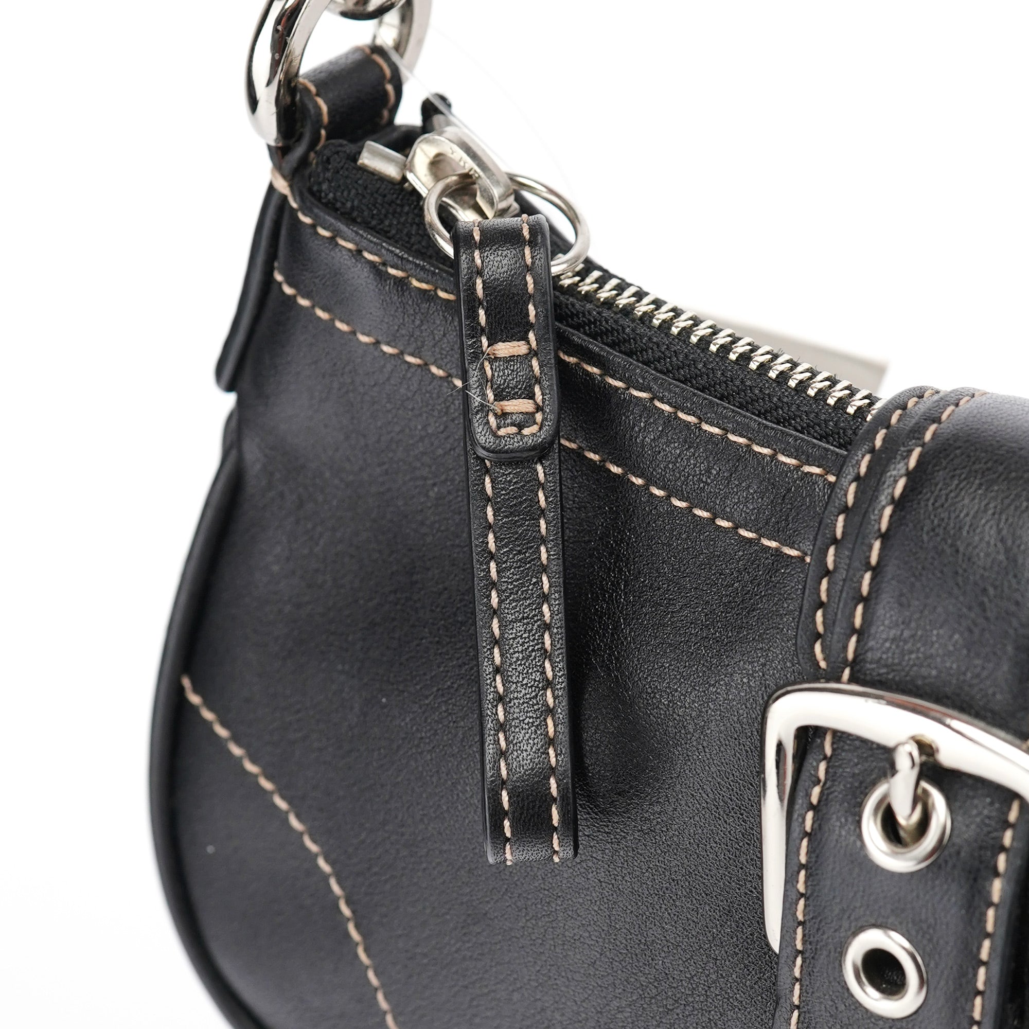 Coach 7542 Black Leather Soho Shoulder Bag