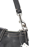 Coach 7542 Black Leather Soho Shoulder Bag