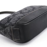 Coach 7720 Grey Wool Demi Shoulder Bag