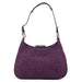 Coach 8125 Purple Wool Hobo Shoulder Bag