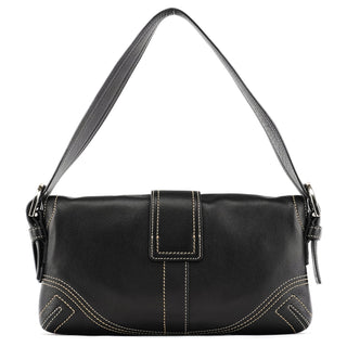 Coach 8A05 Black Leather Soho Shoulder Bag