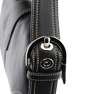 Coach 8A05 Black Leather Soho Shoulder Bag