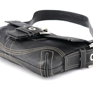 Coach 8A05 Black Leather Soho Shoulder Bag