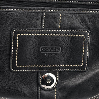 Coach 8A05 Black Leather Soho Shoulder Bag