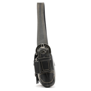 Coach 8A05 Black Leather Soho Shoulder Bag