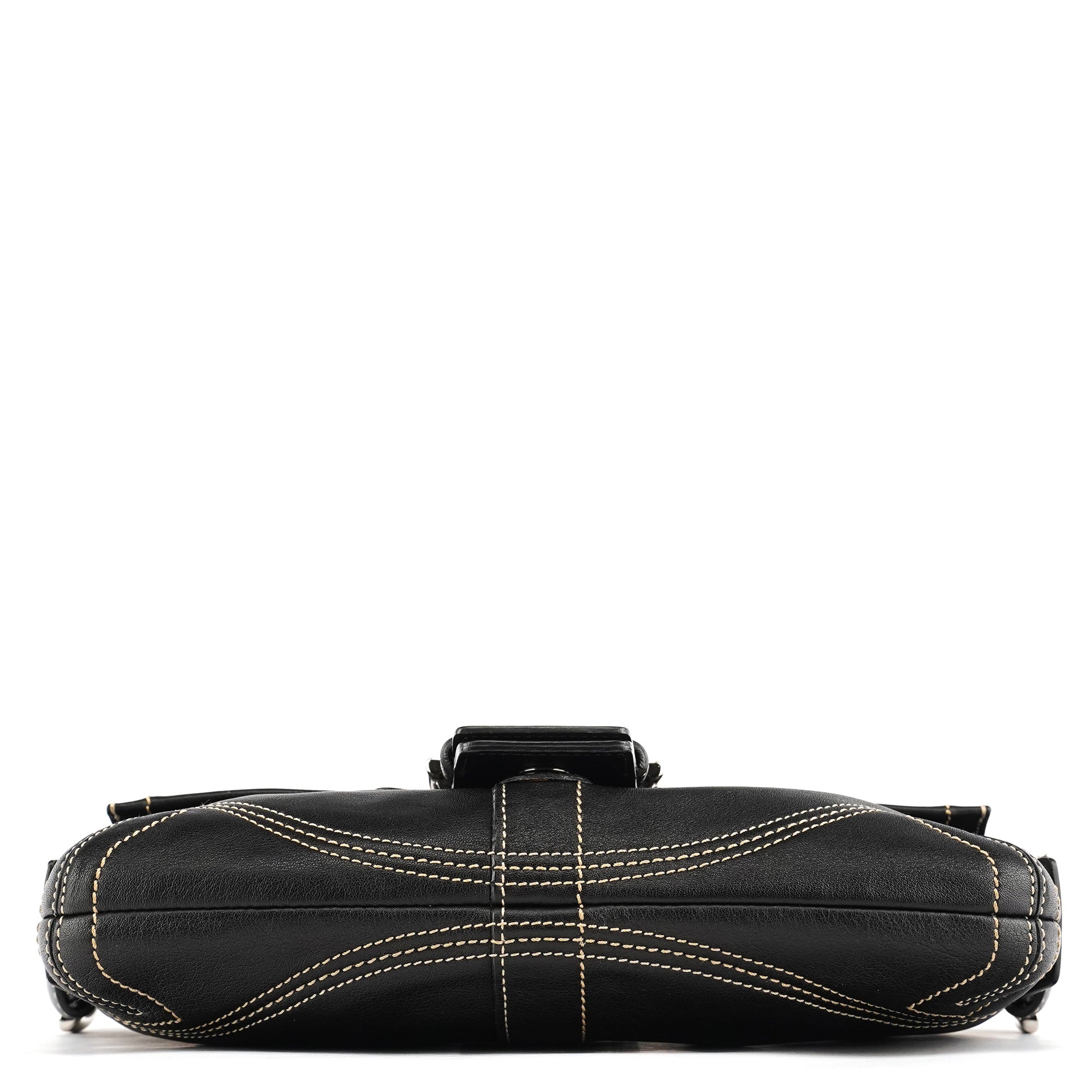 Coach 8A05 Black Leather Soho Shoulder Bag