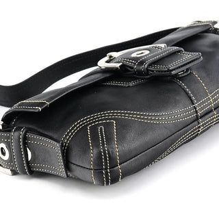 Coach 8A05 Black Leather Soho Shoulder Bag