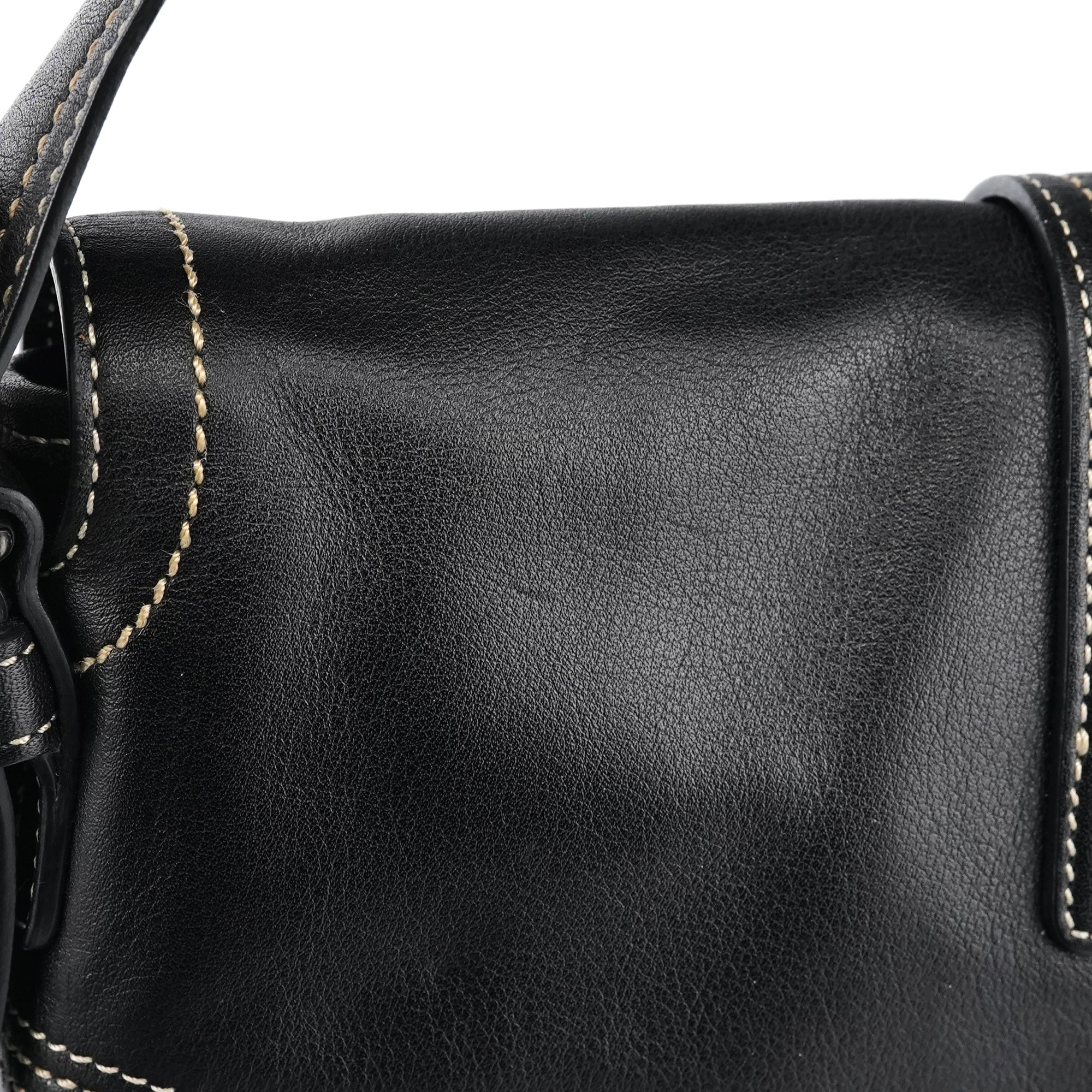 Coach 8A05 Black Leather Soho Shoulder Bag