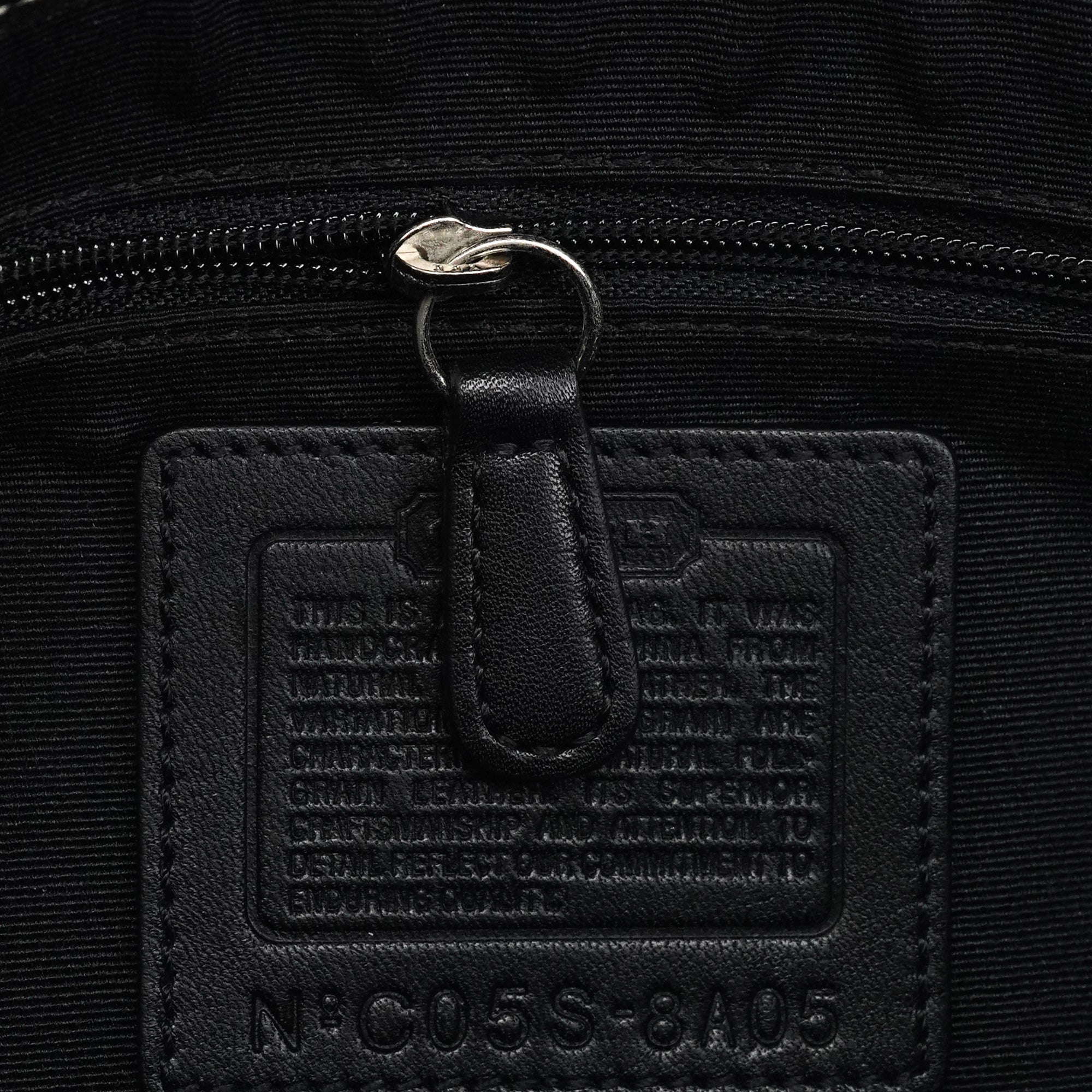 Coach 8A05 Black Leather Soho Shoulder Bag