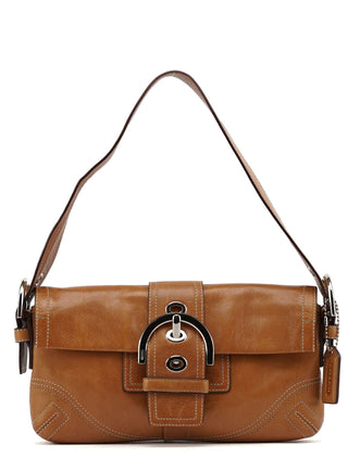 Coach 8A05 Brown Leather Soho Shoulder Bag