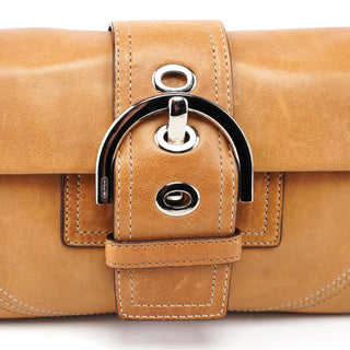 Coach 8A05 Camel Leather Soho Shoulder Bag