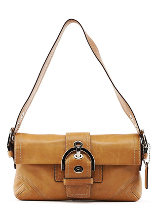 Coach 8A05 Camel Leather Soho Shoulder Bag