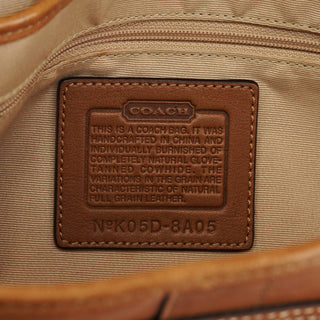 Coach 8A05 Tan Leather Soho Shoulder Bag