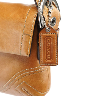 Coach 8A05 Tan Leather Soho Shoulder Bag