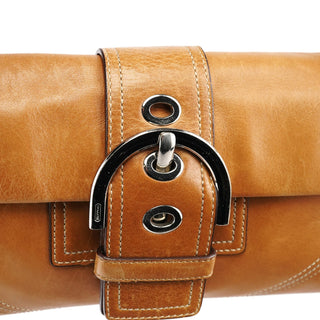 Coach 8A05 Tan Leather Soho Shoulder Bag