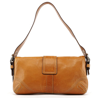 Coach 8A05 Tan Leather Soho Shoulder Bag