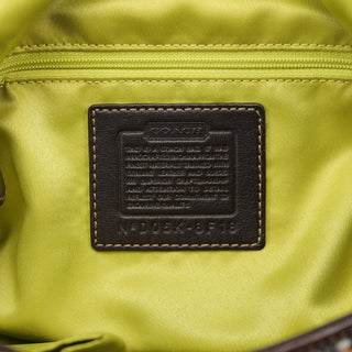 Coach 8F18 Brown Tweed Soho Shoulder Bag