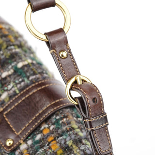 Coach 8F18 Brown Tweed Soho Shoulder Bag