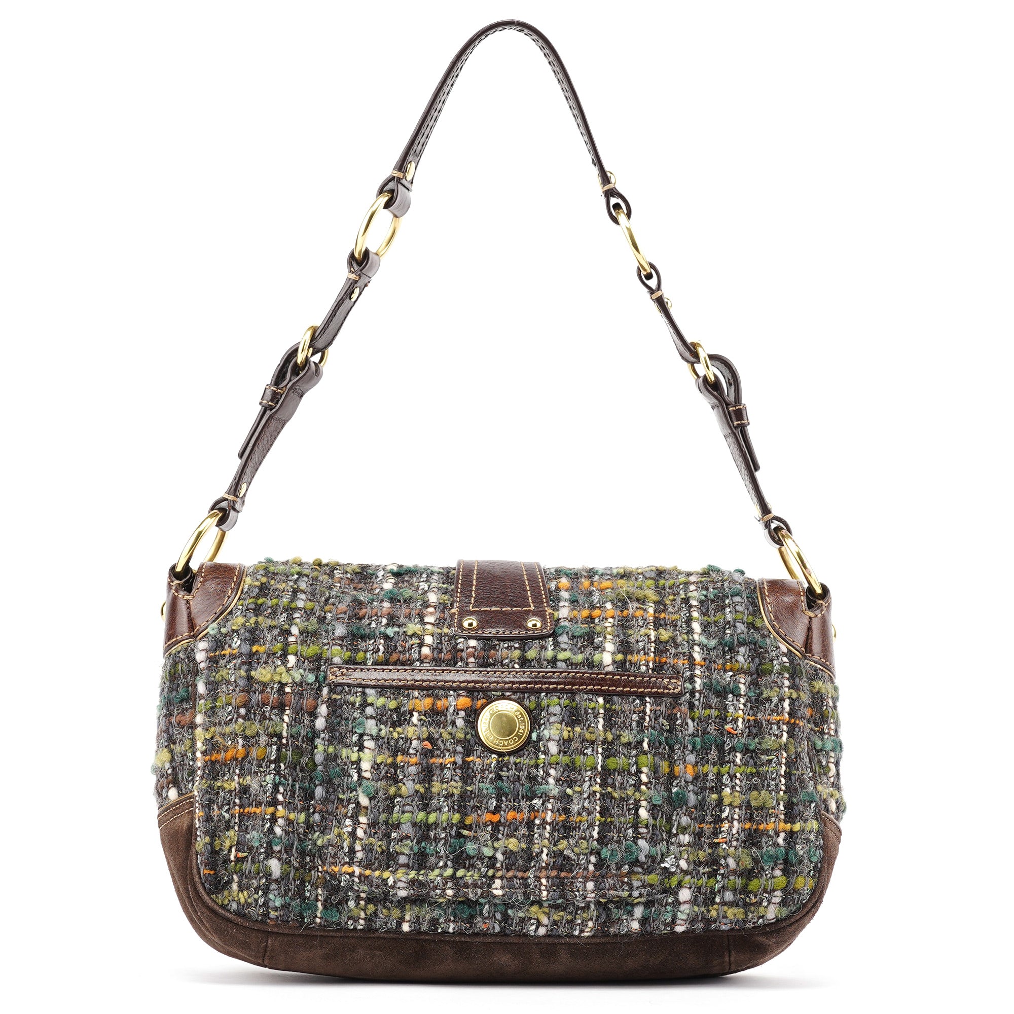 Coach 8F18 Brown Tweed Soho Shoulder Bag – Rediscover Vintage