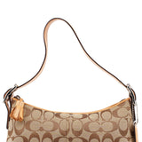 Coach 8K01 Beige Signature C Demi Shoulder Bag