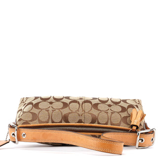 Coach 8K01 Beige Signature C Demi Shoulder Bag