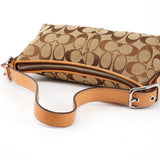 Coach 8K01 Beige Signature C Demi Shoulder Bag