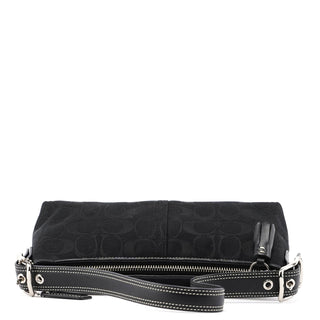 Coach 8K01 Black Signature C Demi Shoulder Bag